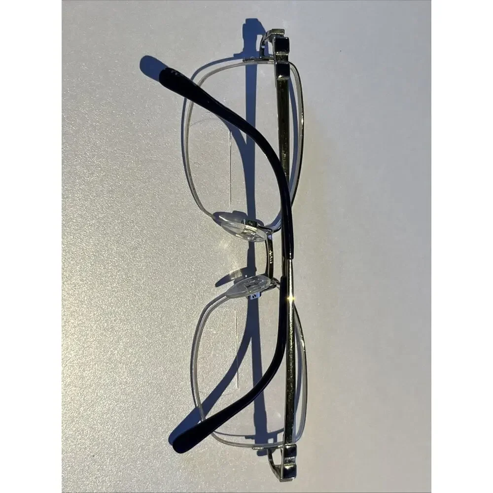 CHARMANT ARISTAR Eyeglasses AR30818 543 Blue Womens 51-17-135 Silver Frames Only